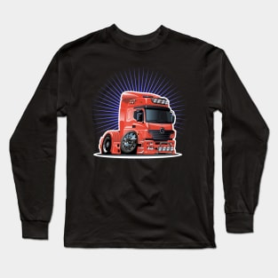 Cartoon truck Long Sleeve T-Shirt